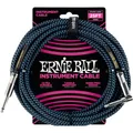 Produktbild: Ernie Ball EB6060 Instrumentenkabel, schwarz/blau 7,62m | Neu