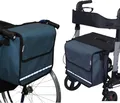 Produktbild: SENIORI Rollator / Rollstuhl Tasche Rollatortasche Rollstuhltasche 5. Blau_classic