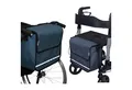 Produktbild: Seniori Aufbewahrungstasche SENIORI Rollator / Rollstuhl Tasche Rollatortasche Rollstuhltasche, 5. Blau_Classic