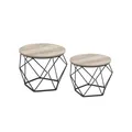 Produktbild: VASAGLE Kleiner Couchtisch 2er Set LET040B02