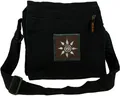 Produktbild: Bestickte Schultertasche, Hippie Tasche, Goa Tasche - schwarz - 20*20*6 cm