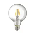 Produktbild: LED Filamentlampe GLOBE, 11W, 95mm, E27, 1521lm, 2700K, dimmbar, klar