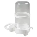 Produktbild: Duvo+ Wochenend-Wasserbrunnen weiß 400ml für Vögel, 14x7,5x15 cm