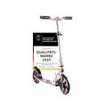 Produktbild: Six Degrees Aluminium Scooter mit Klappmechanismus u. Ständer, 205 mm, höhenverstellbar, GS-geprüft, Blossom pink, TESTSIEGER