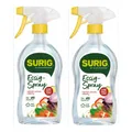 Produktbild: Surig Essig Spray Direkt 2 x 500ml Speiseessig für Lebensmittel mit Sprühkopf