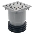 Produktbild: AIRFIT Profi Bodenablauf 10cm x DN110 DN90 DN50 Edelstahl Rost 60200BA variabel