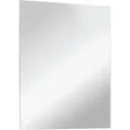 Produktbild: FACKELMANN Spiegel / Wandspiegelelement mit Befestigung / Maße (B x H x T): ca. 70 x 60 x 2 cm / hochwertiger, moderner Badspiegel / hoch und quer...
