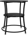 Produktbild: Couchtisch Vicco Quebec Marmor 50 x 50 cm mit Ablage, Model 50004