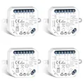 Produktbild: LoraTap WiFi Smart-Einbauschalter Relais Modul für elektrische Rolläden Vorhänge, Jalousien und Markisen Zeitschaltuhr Schalter Rolladenzeitschaltuhr Timer für Rolladenmotor (4)