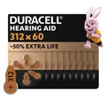 Produktbild: Duracell Hörgerätebatterien Typ 312 60er-Pack Zink-Luft 1,45V aus Deutschland