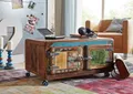Produktbild: Massivmoebel24 Couchtisch Couchtisch Altholz 90x60x40 mehrfarbig lackiert FREEZY #20