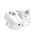Produktbild: TP-LINK TP-Link TL-PA7017P KIT PowerLine Netzwerkadapter 1000 Mbit/s Ethernet/LAN Weiß 2 Stück(e) (TL-PA7017P KIT)