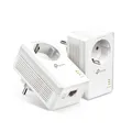 Produktbild: TP-Link TL-PA7017P KIT AV1000-Gigabit-Powerline-Adapter KIT mit Steckdose