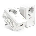 Produktbild: TP-Link AV1000 Gigabit Powerline Set mit Steckdosen 2x Adapter, bis zu 1.000 Mbit/s, Homeplug AV2, 1x Gigabit Ethernet