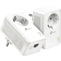 Produktbild: Tp-link - Powerline-set Tl-pa7017p Kit, Ac Passtrough, Av1000