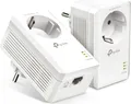 Produktbild: TP-LINK AV1000-Gigabit-Powerline-Adapter KIT mit Steckdose, 1000 Mbit/s, IEEE 1901, IEEE 802.3, IEEE 802.3ab, IEEE 802.3u, Type E/F, Gigabit Ethernet, 10,100,1000 Mbit/s, HomePlug AV2