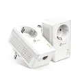 Produktbild: TP-Link AV1000-Gigabit-Powerline-Adapter KIT mit Steckdose
