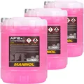 Produktbild: 3x 10 LITER MANNOL AF12+G12+ ROSA/ROT bis -40°C KÜHLERFROSTSCHUTZ passend für VW