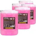 Produktbild: 5x 10 LITER MANNOL AF12+G12+ ROSA/ROT bis -40°C KÜHLERFROSTSCHUTZ passend für VW