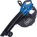 Produktbild: Scheppach Akku Laubbläser Laubsauger 4in1 BC-BLV720-X | 210 km/h | 720 m3/h | Häckselfunktion | 20V IXES | 45L Fangsack | Brushless Motor