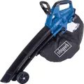 Produktbild: Scheppach Akku Laubbläser Laubsauger 4in1 BC-BLV720-X | 210 km/h | 720 m3/h | Häckselfunktion | 20V IXES | 45L Fangsack | Brushless Motor
