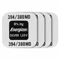 Produktbild: 4 X Energizer Silberoxid 394 380 Batterien 1,55V SR45 SR936SW Uhr
