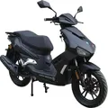Produktbild: Motorroller Mustang FI 125 ccm 85 km/h EURO 5+ mattschwarz - Schwarz