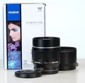 Produktbild: Olympus M. Zuiko Digital ED 75mm F/1,8 Objektiv Schwarz | 1 Jahr Gewährleistung