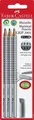 Produktbild: FABER-CASTELL GRIP 2001 - Bleistift - Grafit - HB - Schwarz (Packung mit 3)