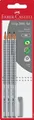 Produktbild: Faber-Castell Bleistift GRIP 2001 HB 3er Set + Radierer