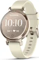 Produktbild: Garmin Lily 2 - Cream Gold - intelligente Uhr mit Band - Silikon - Coconut - Handgelenkgröße: 110-175 mm - einfarbig - Bluetooth - 24,4 g (010-02839-00)