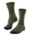 Produktbild: FALKE Herren Wandersocken TK2 Explore M So Wolle Funktionsmaterial antiblasen dick 1 Paar, Grün Olive 7830-O, 44-45