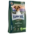 Produktbild: Happy Dog Mini Montana Hundefutter 4kg Trockenfutter - Sensibel - Pferd