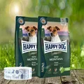 Produktbild: Happy Dog Supreme MINI MONTANA 2 x 4 kg + Happy Dog Futternapf *geschenkt*