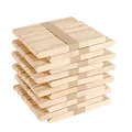 Produktbild: GoMaihe 600 Stück Eisstiele aus Holz zum Basteln, Eisstäbchen holzstäbchen, Umrühren Holzstiele, Stäbchen, Holzspatel Holzspachtel DIY Handwerk