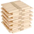 Produktbild: 600 Stück Eisstäbchen aus Holz für kreative DIY-Projekte - Sicher und