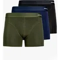 Produktbild: Jack & Jones BASIC BAMBOO Herren 3er Pack Shorts Waldnacht