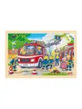 Produktbild: Goki Wooden Jigsaw Puzzle Fire Brigade 24 pcs. Boden