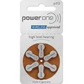 Produktbild: Typ 312 PR41 Power One Hörgerätebatterien 1,45 V - Braun - 60 Stück 10 x 6er Ver...