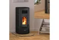 Produktbild: JUSTUS Pelletofen Justus Sia Pelletofen Keramik grau, 8 kW, Pelletofen