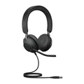 Produktbild: Jabra Evolve2 40 SE - Schnurgebundenes Stereo Headset zertifiziert für UC, mit USB-A 1000028179