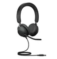 Produktbild: Jabra Evolve2 40 SE UC Stereo USB-A Headset – 24189-989-999