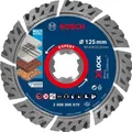 Produktbild: Bosch EXPERT MultiMaterial X-LOCK Diamanttrennscheiben, 125 x 22,23 x 2,4 x 12 m