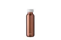 Produktbild: Mepal - Isolierflasche Ellipse - Doppelwandige Thermo Wasserflasche - Thermosflasche für Unterwegs - 12 Stunden heiß & 24 Stunden kalt - Edelstahl - 500 ml - Rose gold