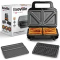 Produktbild: Sandwichmaker Breville VST098X 850W Edelstahl