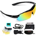 Produktbild: Hochwertige UV-Schutz Sportbrille mit 5 Wechselgläsern