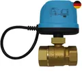 Produktbild: 2 Wege Motorkugelhahn 230V 3 Kabel Kugelventil Ele