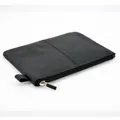 Produktbild: Leder- Banktasche Alassio 42233 Geldtasche ca. 23cm x 16cm - schwarz