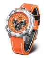 Produktbild: Vostok Europe Chronograph Systema Periodicum 650A723-L – Neon-Design, 45,5 mm, Lederband