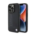 Produktbild: BMW BMHMP15XSLLBK Leather Case, Schwarz – iPhone 15 Pro Max